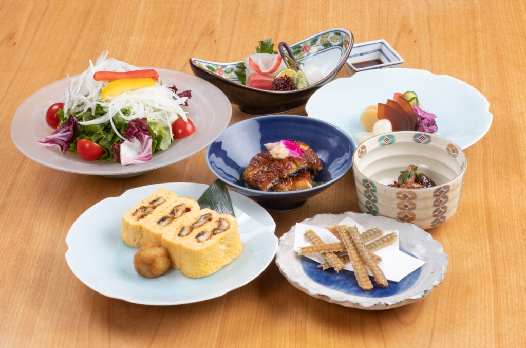 複数の一品料理